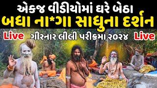 એકજ વીડીયોમં બધા ગીરનારી સાધુઓના દર્શન | Girnar lili Parikrama 2024 | Girnar Parikrama 2024