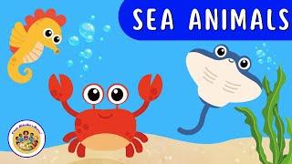 Kids Educational Videos | Kindergarten and Elementary ENGLISH| SCIENCE | Sea Animals for Kids !!!