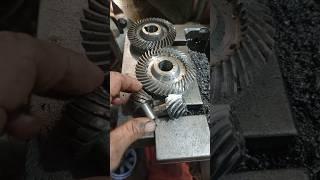 Spiral Bevel Gear#automobile#machine#cnc#gear#milling#hobbing#mechanical#lathe#engineering#mechanic