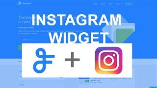Create Instagram widget using Feedwind