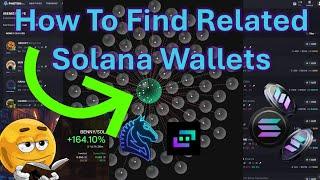 How To Find Related Solana Wallets | Step By Step Tutorial | Meme Coin Trader Wallets Copy Trade SOL