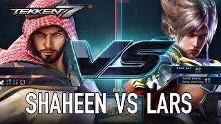 Tekken 7 - PS4/XB1/PC - Shaheen VS Lars (Character Gameplay)