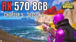 This GPU is Cheap and Still Good | RX 570 8GB FORTNITE CHAPTER 5