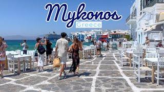 Mykonos, Greece  | A Playground for the Rich and Famous | 4K 60fps HDR Walking Tour