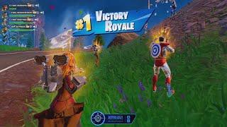 Epic Squad Powerplay | 26 Kills and Victory in Fortnite Season 4! #fortnite #victoryroyale