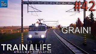 Train Life: A Railway Simulator - Close to Derail - Hauling Grain to Germany! #42