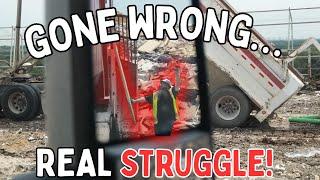 Landfill MELTDOWN: Mud, Fails & Equipment Nightmares!