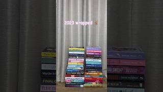 And with that the 2023 year comes to an end  #bookwrapup #2023wrapped #books