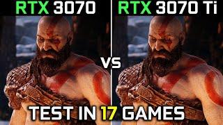 RTX 3070 vs RTX 3070 Ti | Test in 17 Games | 1080p & 1440p | 2023