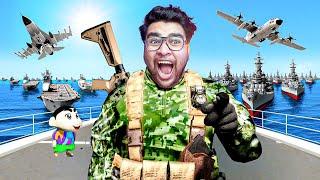 GTA V : Franklin JOIN THE NAVY & BECOME SUPER COMMANDER || Professor Of Pc Gaming