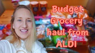 Single Mum saving money on groceries with a budget