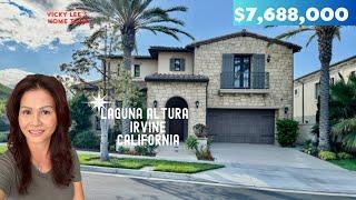 Home Tour | a $7,688,888 home Laguna Altura Area Irvine | California Real Estate