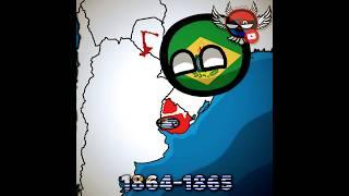 Uruguay's History  | #countryballs #uruguay #history #education #shorts