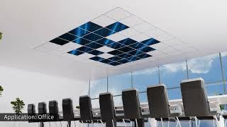 LED Ceiling Tiles Skytiles From Dynamo LED Displays