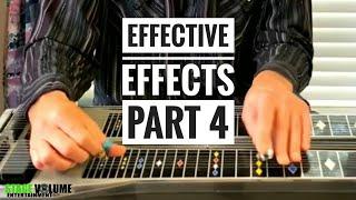 Effective Effects for the Pedal Steel Part 4 of 5: Dobro, Phase Shifter, Organ Patches and More