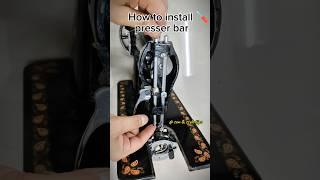 Presser bar assembly fitting in domestic sewing machine #sewingmachine #silaimachine #tailoring