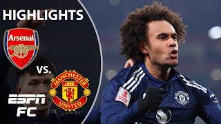 PENALTIES ️ ELIMINATION  Arsenal vs. Manchester United | FA Cup Highlights | ESPN FC