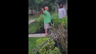 Edward Cagney Mathews Asked For Black People to Come To His House, So They DID!