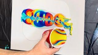 Fluid Art | Easy Acrylic Pour Painting Technique