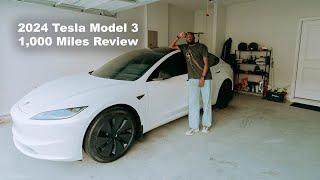 2024 Tesla Model 3 1,000 Mile Review | My Thoughts So Far