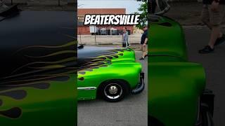 1948 Oldsmobile Club Sedan Hot Rod with Flames | Beatersville 2025 Rat Rod Car Show #classiccars