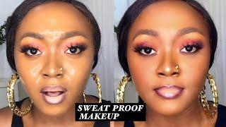 HOW TO STAY MATTE ALL DAY!! SWEAT PROOF MAKEUP TUTORIAL.|TIBOCHICK