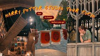 Harry Potter Studio Tour TOKYO   VLOG + TIPS before you go