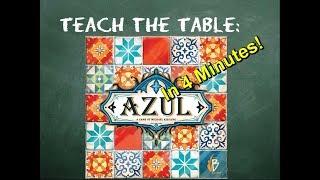 How to play Azul in 4 Minutes