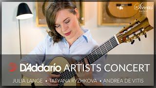 Tatyana Ryzhkova, Julia Lange and Andrea de Vitis D'Addario ARTISTS CONCERT @SiccasGuitars