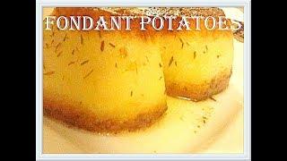 Cooking From Scratch:  Fondant Potatoes.  You Can Do It!