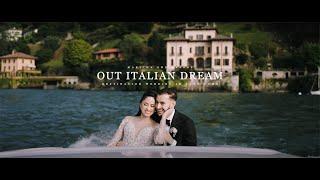 OUR ITALIAN DREAM // Destination Wedding Lake Como - Martina and Arseny Short Film Trailer