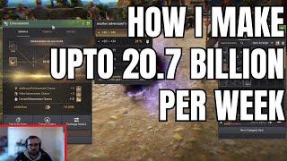 [Black Desert] How I Make Up To 20.7 Bil Per Week With A Full Time Job.