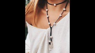 Coastal Crafts - La Jolla Lariat Necklace Tutorial