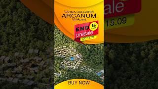 Инвестиция в  будущие VillApart Arcanum Варна Болгария #инвестиции