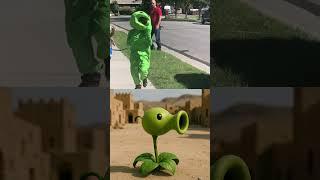 AI's Vision of PVZ Plants in real life 
