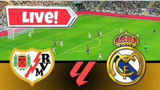 Rayo Vallecano vs Real Madrid | Spanish LALIGA 2023-24 | eFootball PES 21