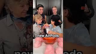 Funniest cotton candy game with the fam #shorts #hiddengifts #surprise #cottoncandy #carnivalfood
