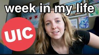 UIC week in my life (freshman year) | University of Illinois at Chicago