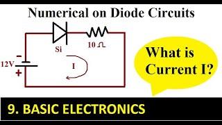 Diode Circuits (Numerical 1) | BASIC ELECTRONICS