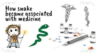 Why the symbol for medicine is a snake on a stick