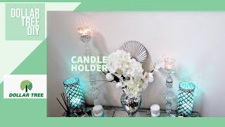 Dollar Tree Candle Holders * Home Decor DIY  | AVERY HOME DECOR HOMEGOODS