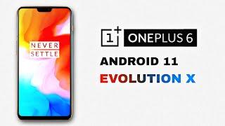 Install android 11 custom rom in oneplus 6