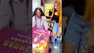 Queen May Yul Edochie Receives a Surprise Birthday Gift from Nollywood Actress Empress Njamah 