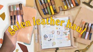 Galen Leather Haul | Natural Leather Pen Cases