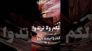 ياقوم ادخلوا الأرض المقدسة | بصوت القارئ محمد فتحى | #explore #اكسبلور #القزابري #reels2023