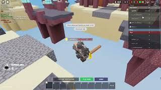 Rank mode more like hacker mode | The Roblox Bedwars Ranked Experience