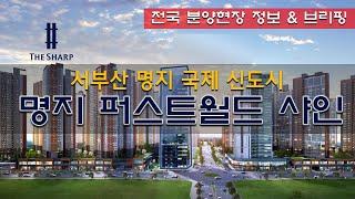 명지 국제 신도시 퍼스트월드 샤인 오피스 분양정보 및 분석브리핑