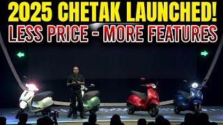 2025 Bajaj Chetak Electric Scooter Launch in India - Chetak 3501 - EV Bro