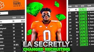 EA Secretly Changed Recruiting Again in College Football 25 Dynasty