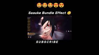 Sasuke Bundle Effects  FF x Naruto  FF New Event/free fire new event#shorts#ff